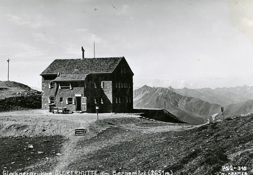 Ansichtskarte Glorerhütte