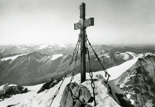 Das Gipfelkreuz am Großglockner