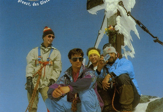 Das Gipfelkreuz am Großglockner