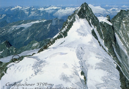 Luftbild Großglockner
