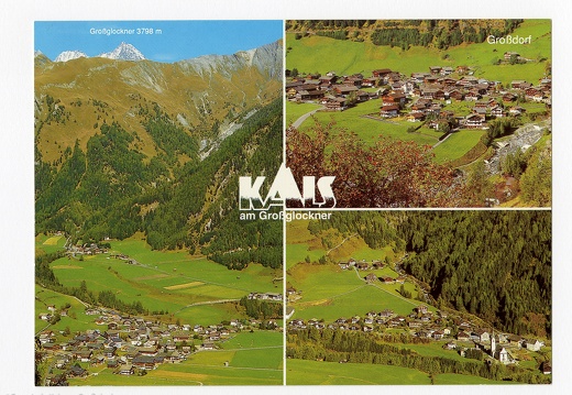 Grußkarte Sommerurlaub in Kals