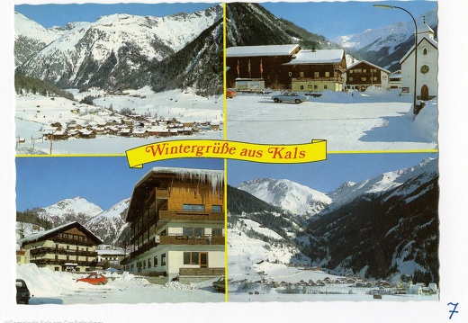 Wintergrüße aus Kals