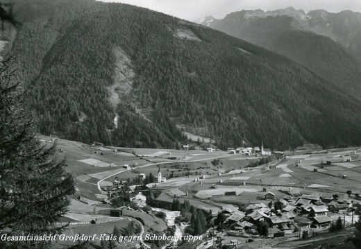 Historische  Ansicht von Großdorf