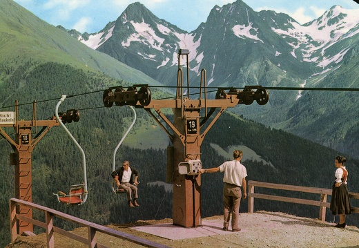 Einsersessellift auf die "Walde"