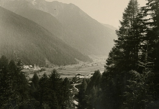 Blick talauswärts 