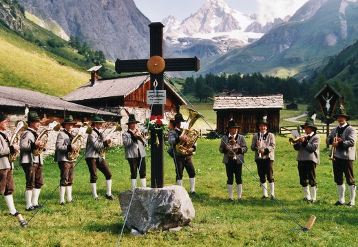 1999, Restaurierung Glocknerkreuz