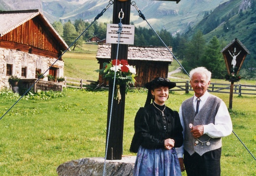 1999, Restaurierung Glocknerkreuz