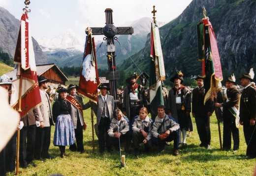 1999, Restaurierung Glocknerkreuz