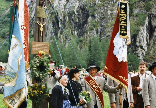 1999, Restaurierung Glocknerkreuz