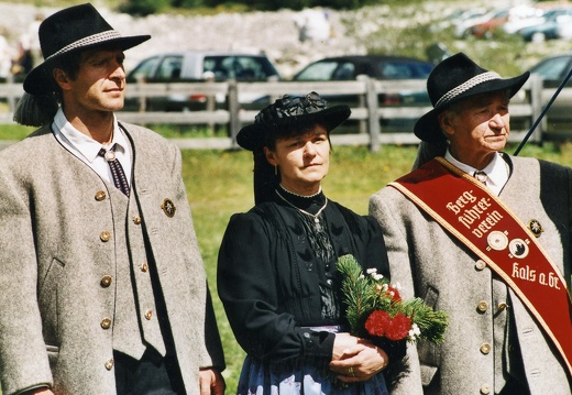 1999, Restaurierung Glocknerkreuz