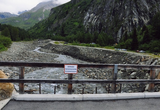 2010, Geschiebesperre Lucknerhaus