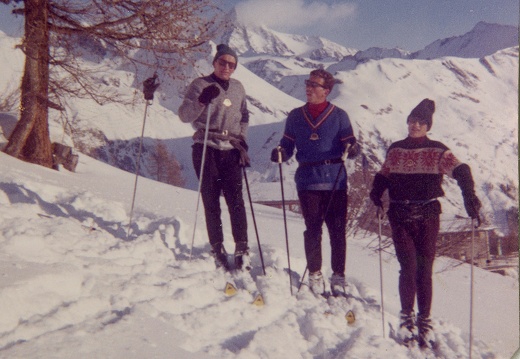 ca. 1970, Kalser Schilehrer