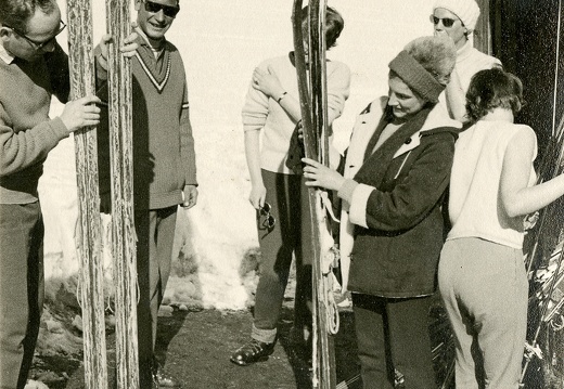 ca. 1968, Kalser Schilehrer