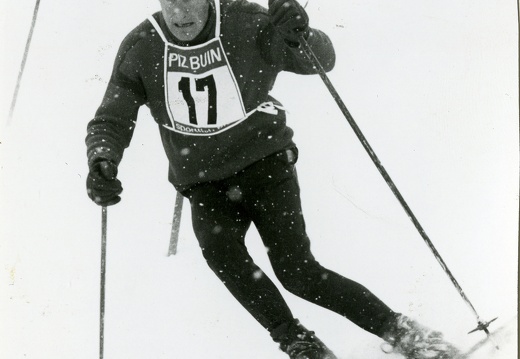 ca. 1970, Schirennen