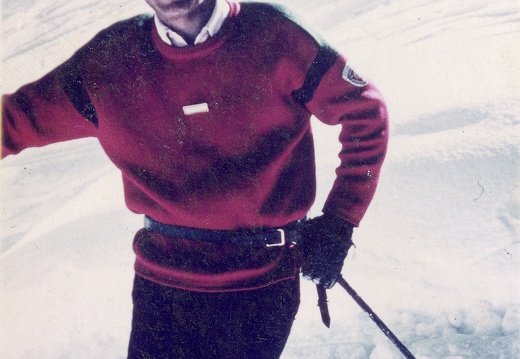 ca. 1970, Kalser Schilehrer