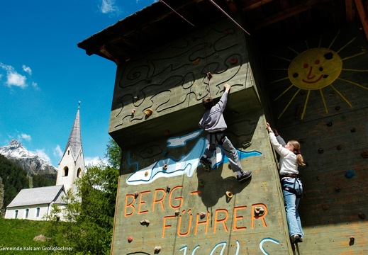 2003, Kletterturm in Unterburg