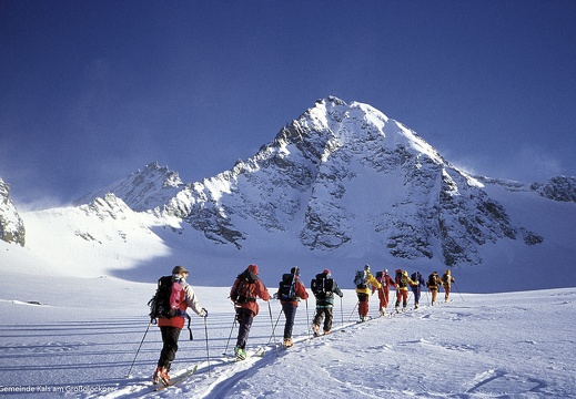 2003, Skitour auf dem Großglockner