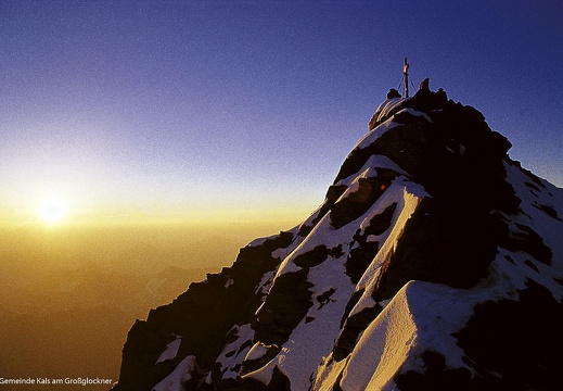 2006, Sonnenaufgang am Großglockner