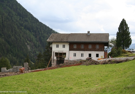 2006, Umbau Glocknerblick Arnig