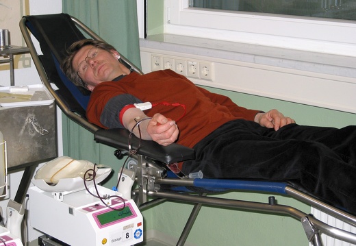 2006, Blutspendeaktion