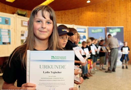 2008, Zeugnisverteilung Nationalpark