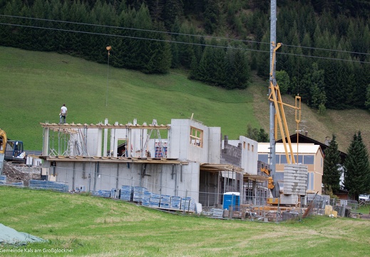2009, Bau "Gamsalm" Großdorf