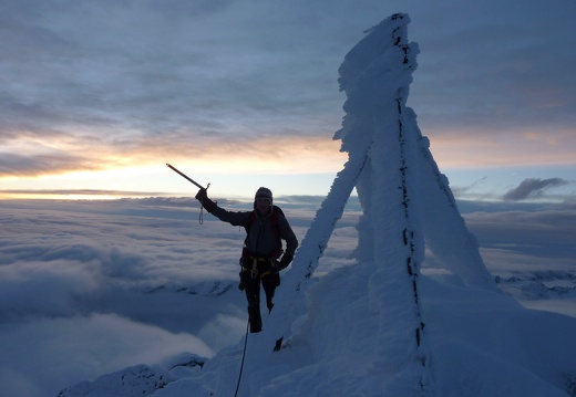 2010, Gipfelkreuz Großglockner
