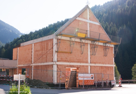 2012, Bau Kulturhaus Kals