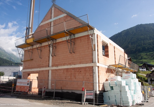 2012, Bau Kulturhaus Kals
