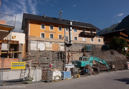 2012, Bau Kulturhaus Kals