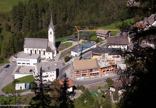 2012, Bau Kulturhaus Kals