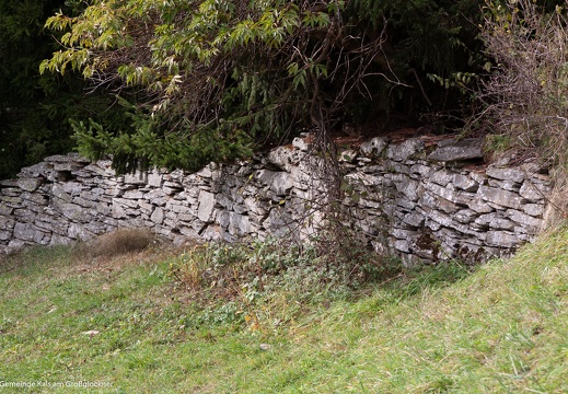 2013, Klaubsteinmauer Oberlesach