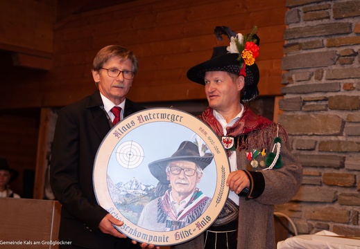2016, Ehrenbürgerschaft Klaus Unterweger