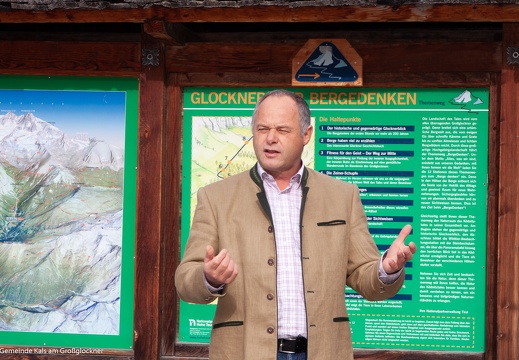 2016, Spatenstich Glocknerwinkel