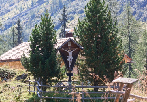 2018, Wegkreuz Lesacher Alm