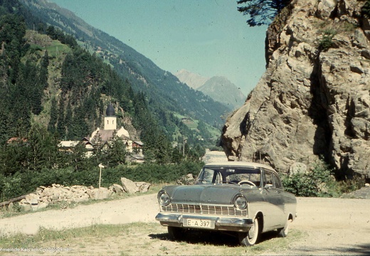 ca. 1967, Einfahrt Kalserstraße