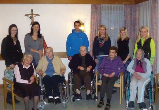 2012, Besuch Pflegeheim Matrei
