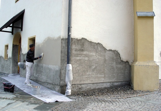 2014, Kirchenrenovierung