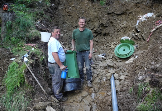 2015, Bau Wasserversorgung