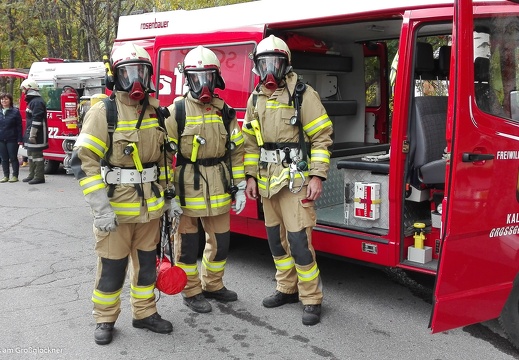 2016, Feuerwehrübung Schule
