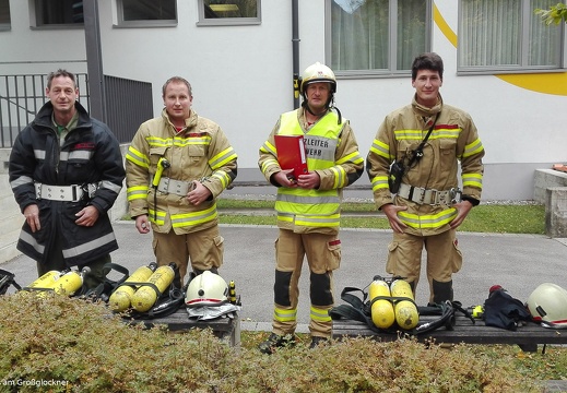 2016, Feuerwehrübung Schule