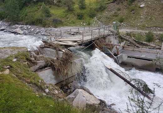 2017, Hochwasser Dorferbach
