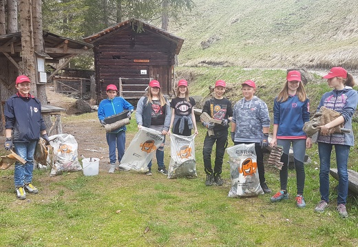 2019, Flurreinigung 3a Klasse