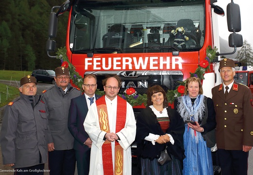 2019, Segnung Rüstlöschfahrzeug