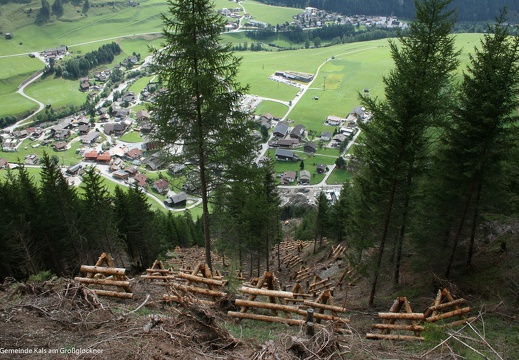 2019, Sicherungsarbeiten Sturm "VAIA"