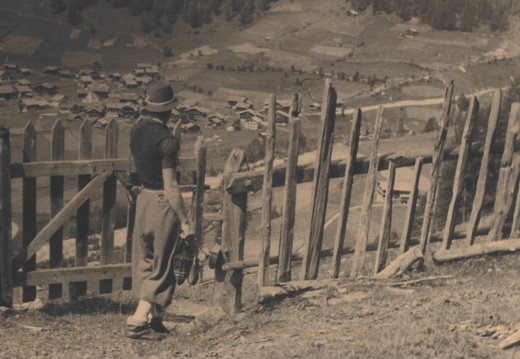 1942 Blick Richtung Großdorf 
