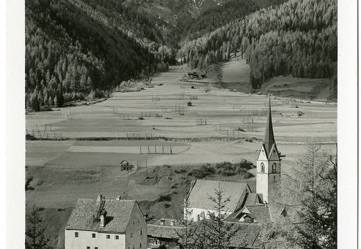 1934, Blick auf die Dorfer Felder