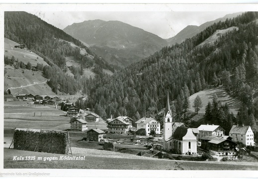 Blick auf Ködnitz und Glor