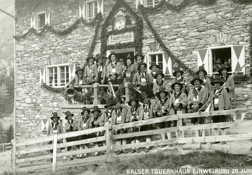 1931, Eröffnung Kalser Tauernhaus