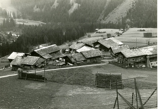 Historischer Blick auf Lesach